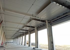 重慶工業提升門,1對1定制方案【廣州奇翔】
