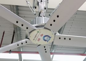 永磁大型工業吊扇,加強疫情防控【廣州奇翔】