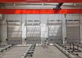 寶雞工業門電動門美觀嗎？防護高嗎？-廣州奇翔
